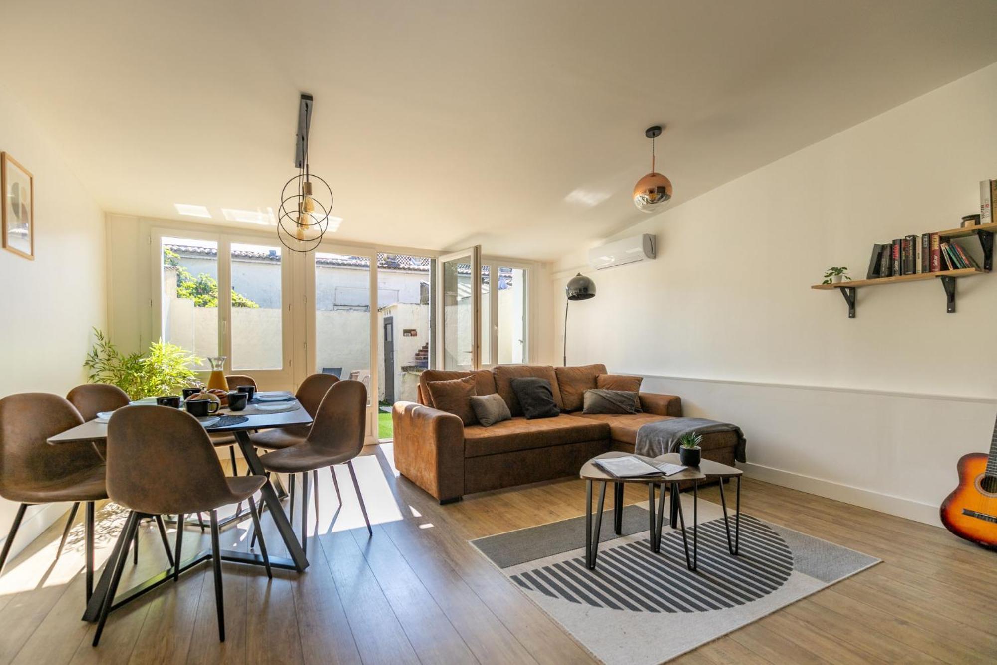 Le Patio - Spacieux T3 Avec Climatisation Et Jardin Privatif Бержерак Экстерьер фото