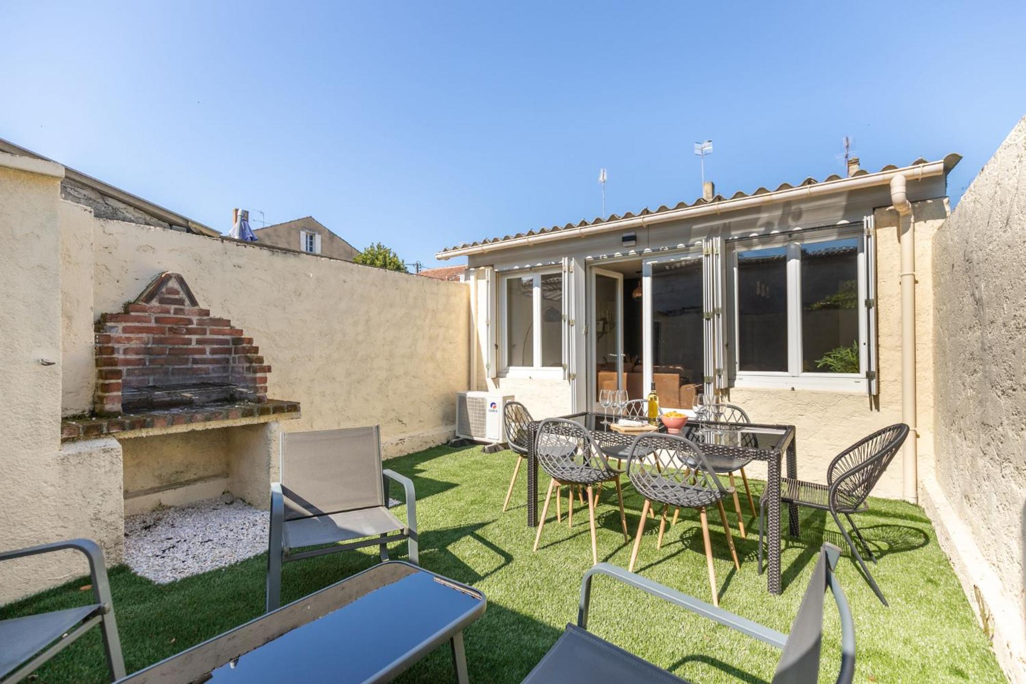 Le Patio - Spacieux T3 Avec Climatisation Et Jardin Privatif Бержерак Экстерьер фото